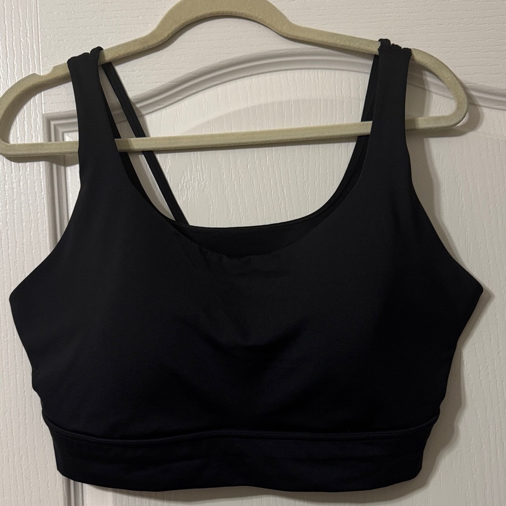 AVIA Women's Black Sportsbra - Comfortable Everyday Support XXXL-3X- US 22
